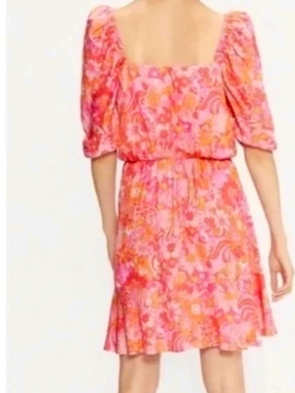 Ted Baker Pink Floral Shift Dress - Picture 5 of 5